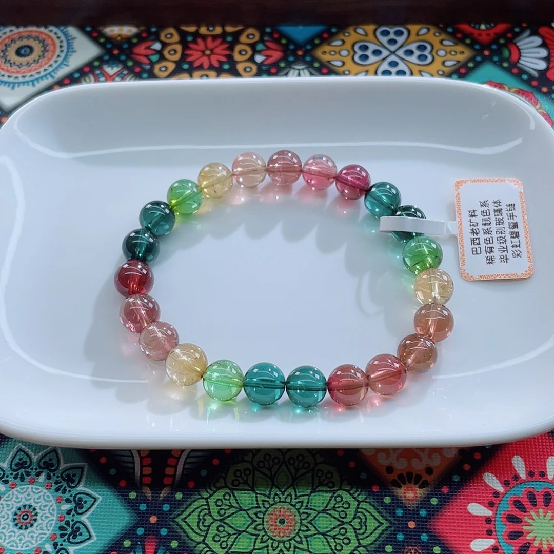 手链未镶嵌碧玺8.3mm左右