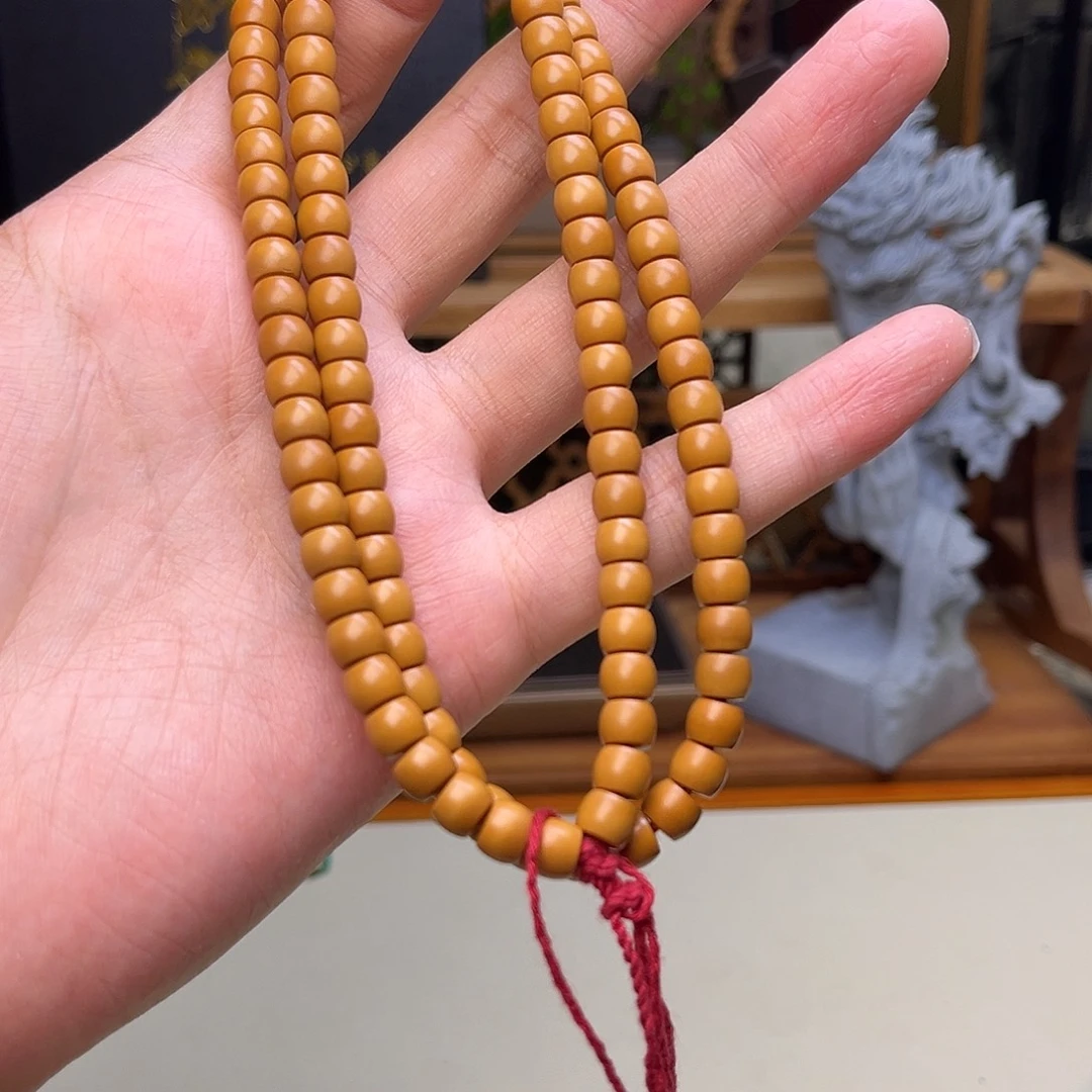 橄榄核手串/手链听松sss级工艺精品橄榄核尖长串6.7素