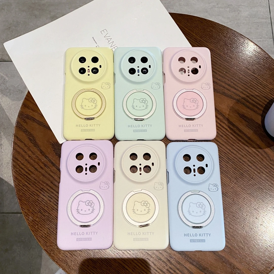 华为Pura/Mate70液态硅胶磁吸手机壳防摔旋转支架小米17镜头全包