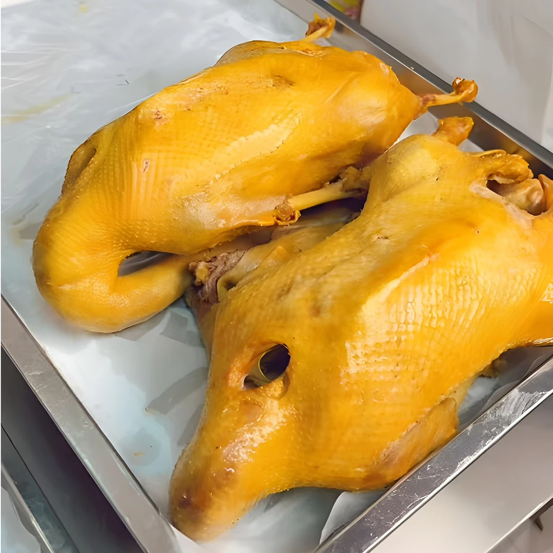 卤鹅老鹅经典盐水扬州风味整只四斤左右正空装卤鹅同城配美食