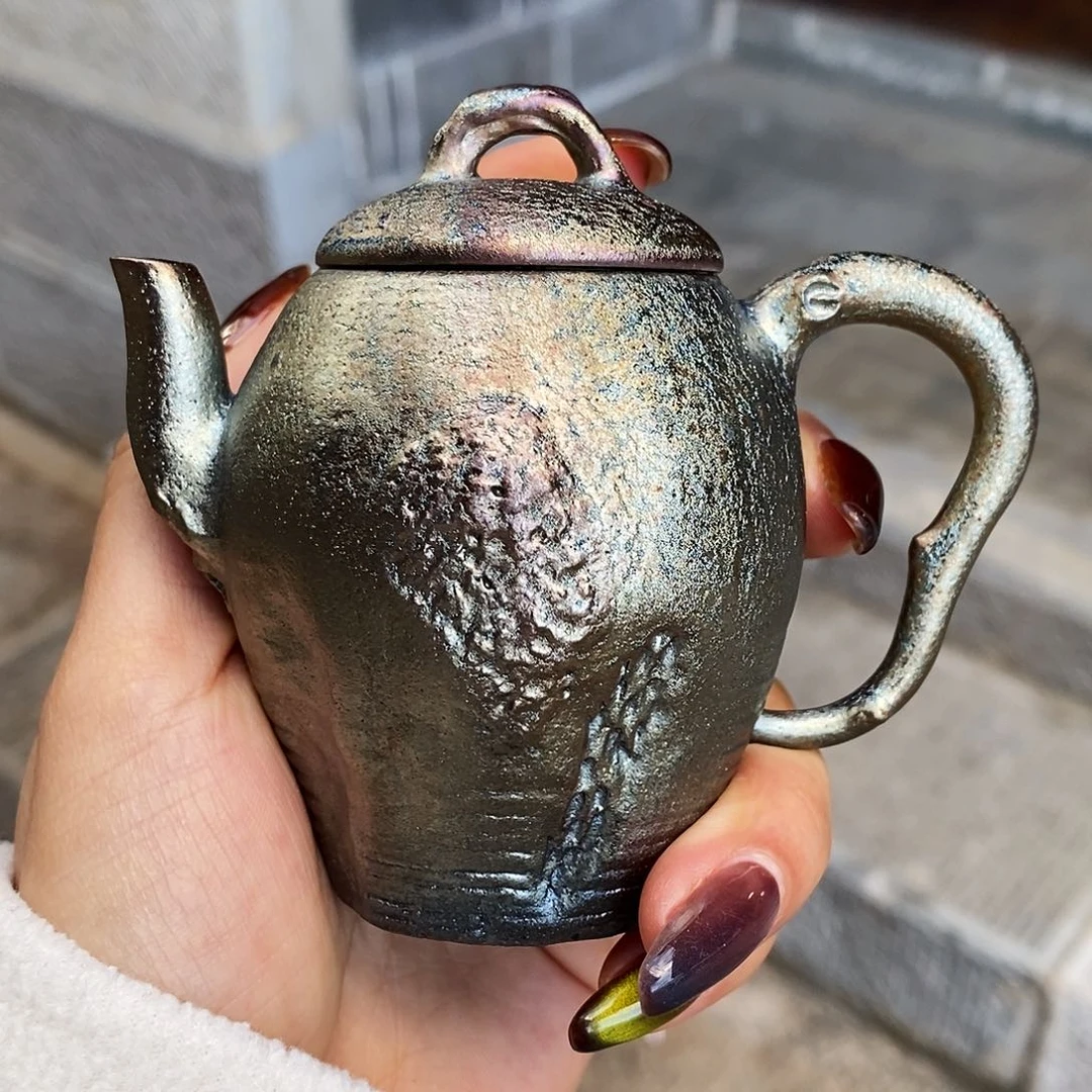 一***下杯云南建水紫陶柴烧