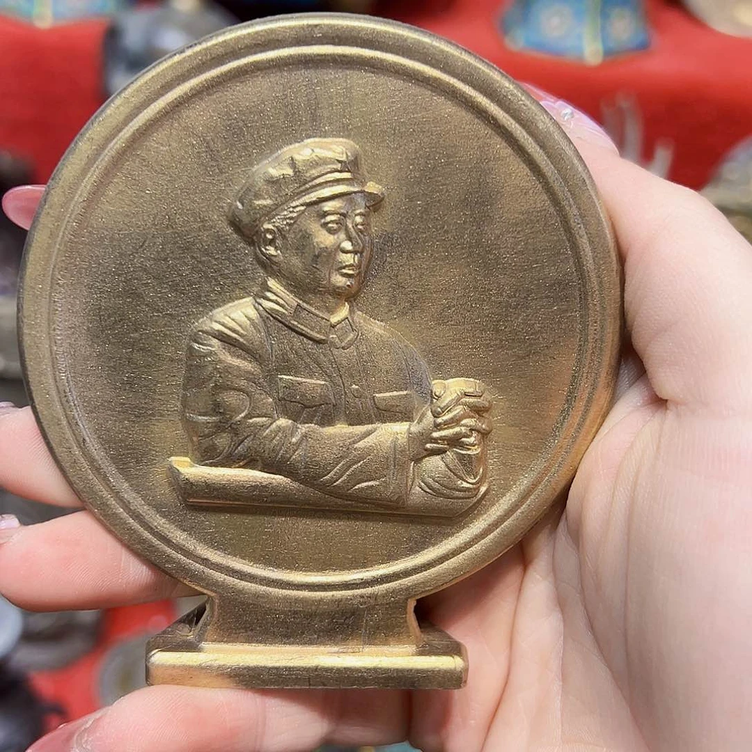 黄铜摆件后工艺品，