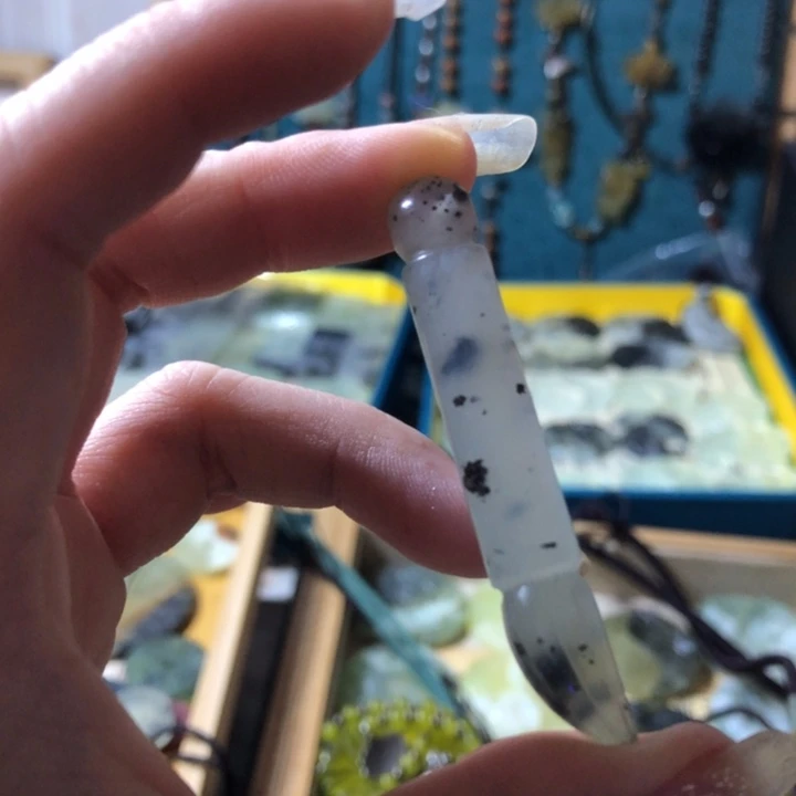 岫玉未镶嵌岫玉推牌