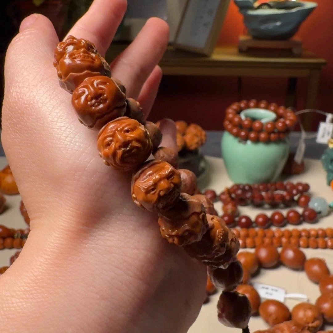 肆***號手串/手链橄榄核手工罗汉