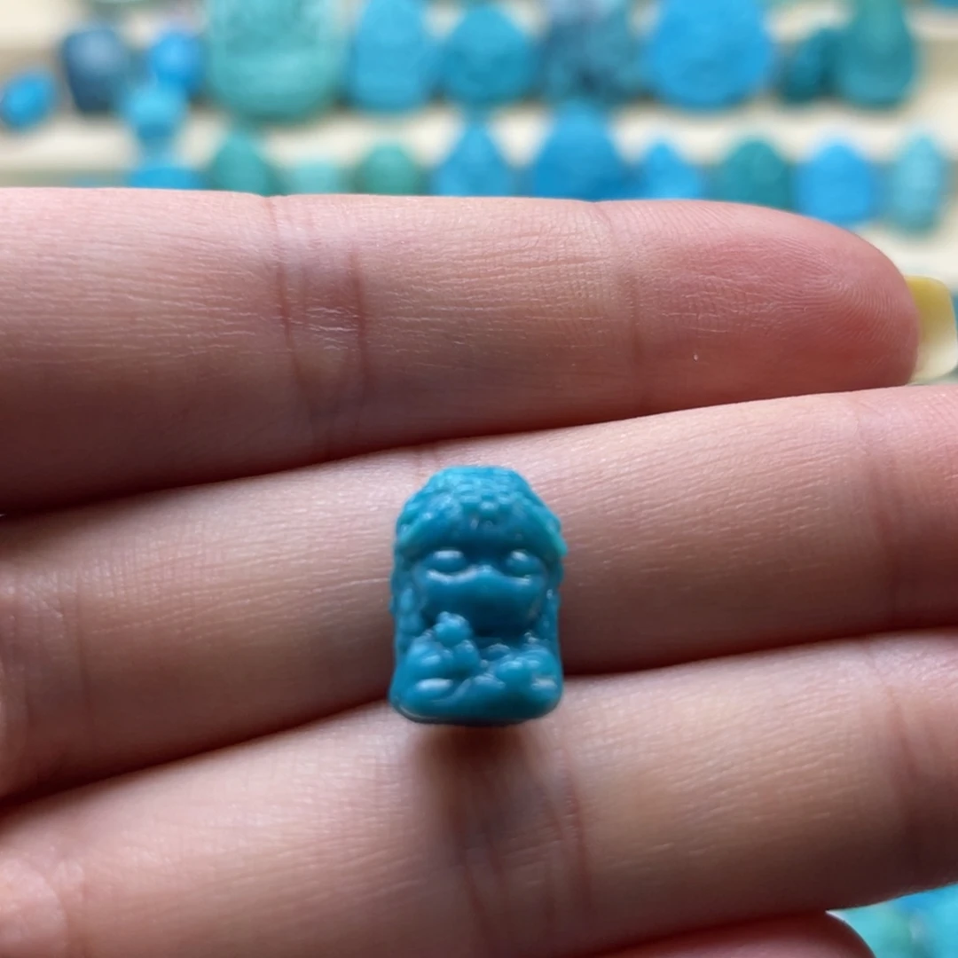 未镶嵌绿松石珠宝奇石