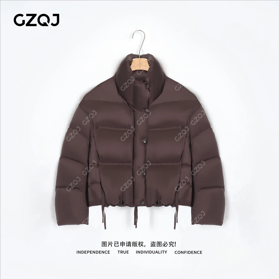 老琴私服【冬日元气】90鸭绒时尚防风保暖羽绒服外套女冬新款 62030