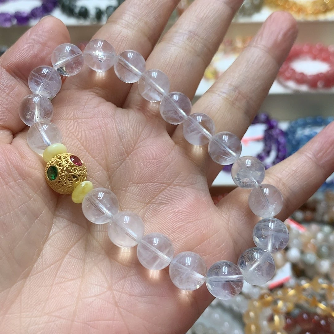 未镶嵌水晶手链蓝针