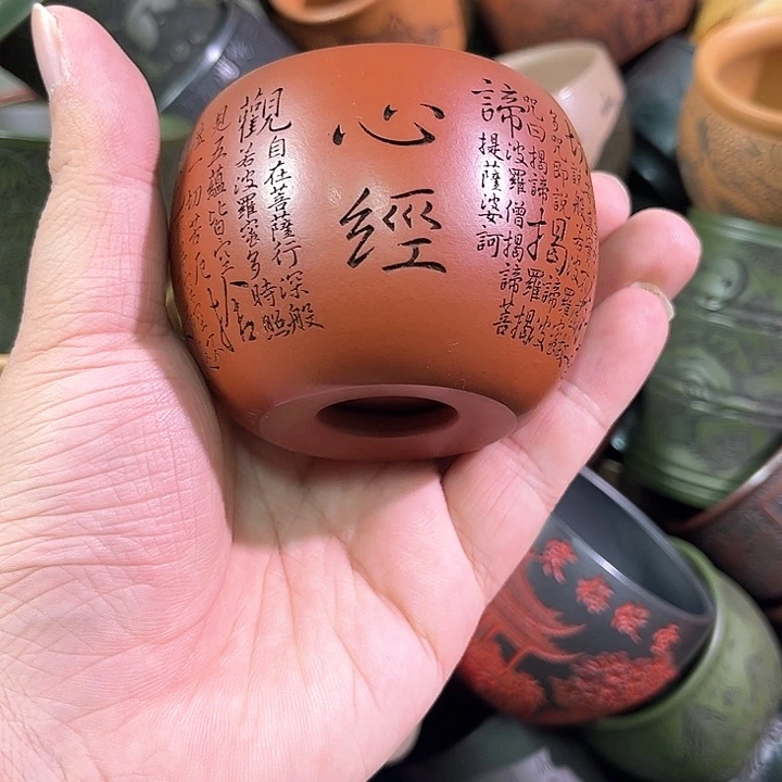 茶杯紫砂全手工紫砂主人杯