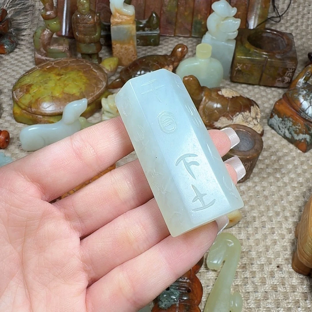 白玉菩提吊坠挂件