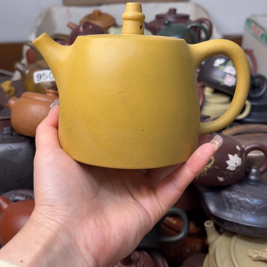 紫砂茶壶花泥微瑕疵