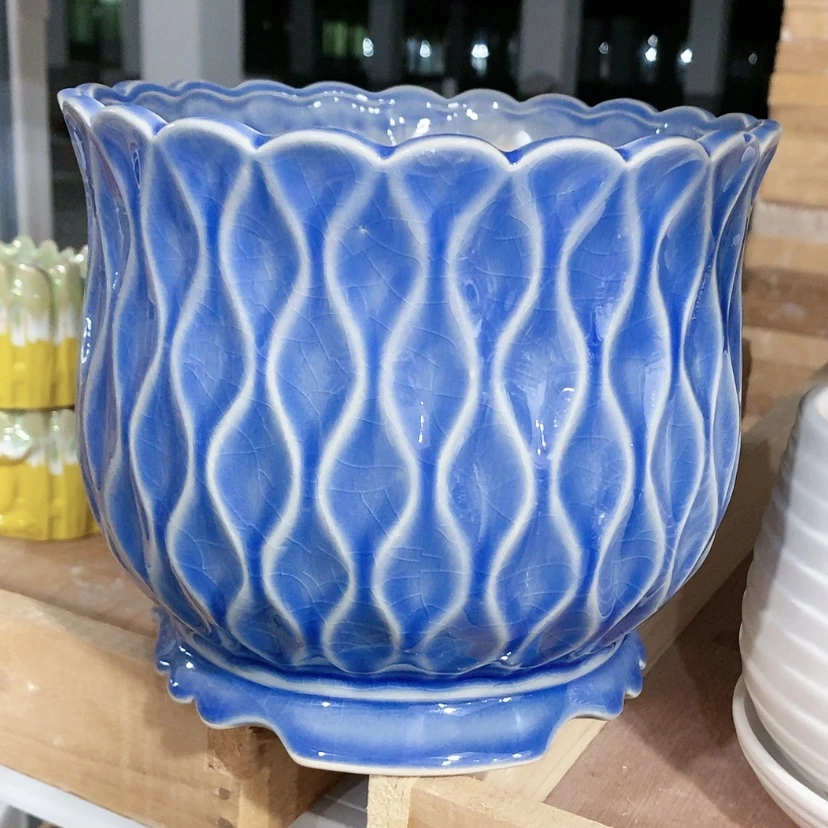 【闪购商品】陶瓷陶瓷花盆，多肉花盆