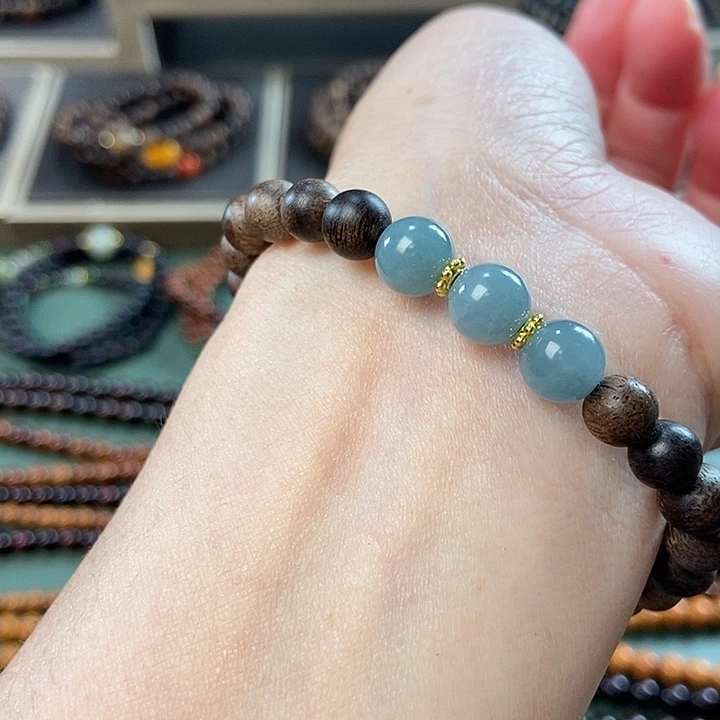 沉香手串白棋沉香手串