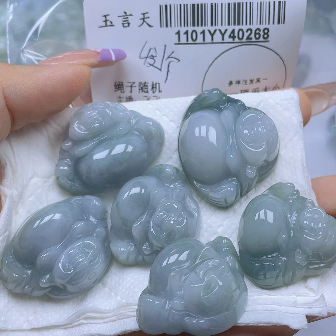 翡翠未镶嵌吊坠(不含链)多样性发其一