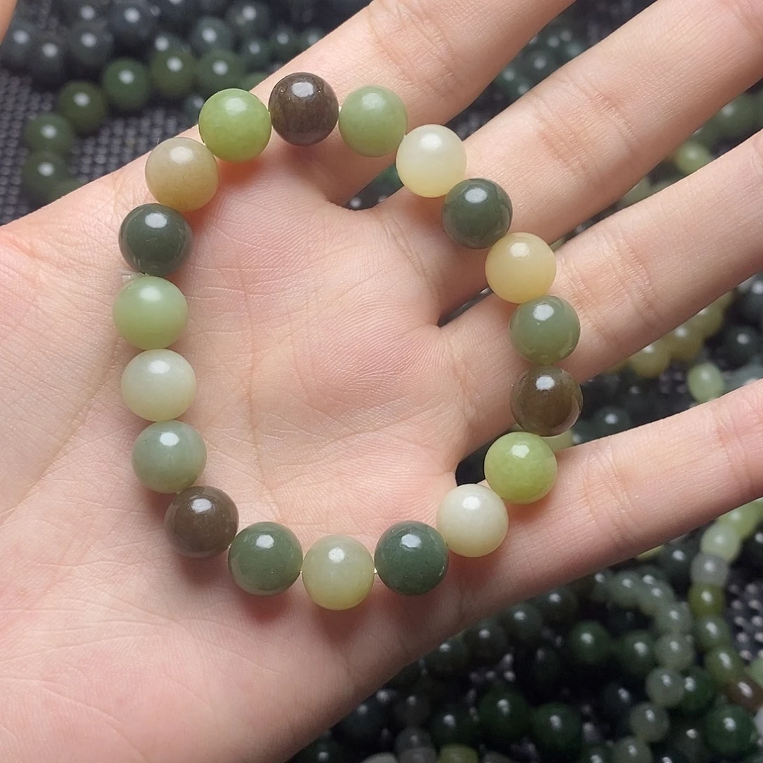 和田玉未镶嵌手串