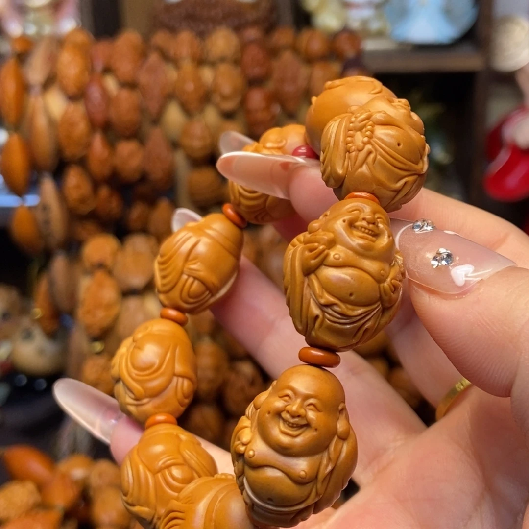 手串/手链橄榄核八宝弥勒