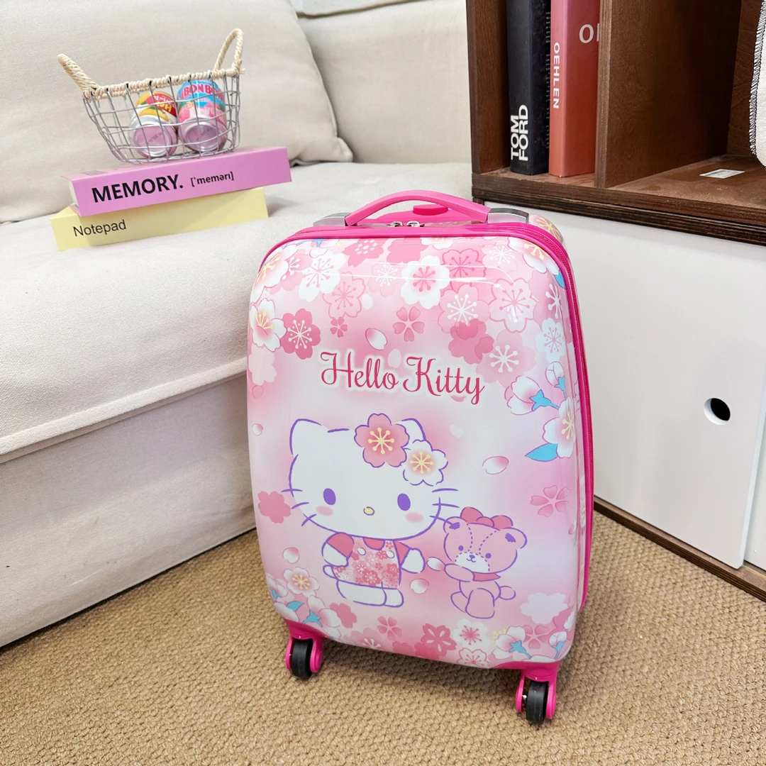 儿童拉杆箱男女3-8岁儿童旅行密码箱卡通万向轮小学生登机行李箱