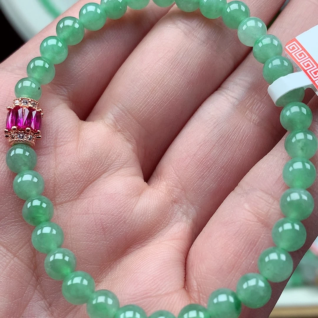 翡翠未镶嵌项链翡翠