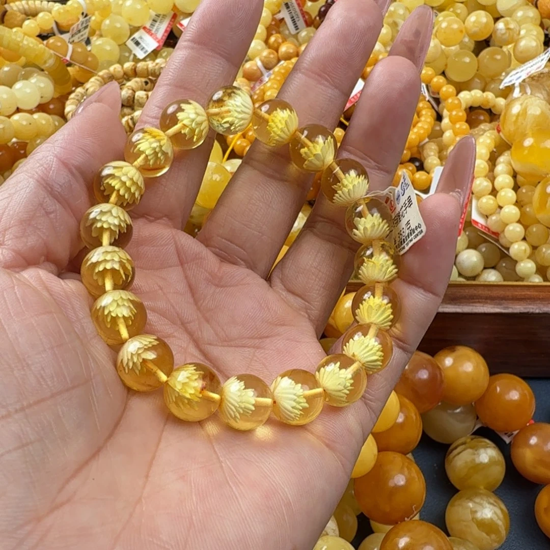 琥珀未镶嵌珠宝奇石