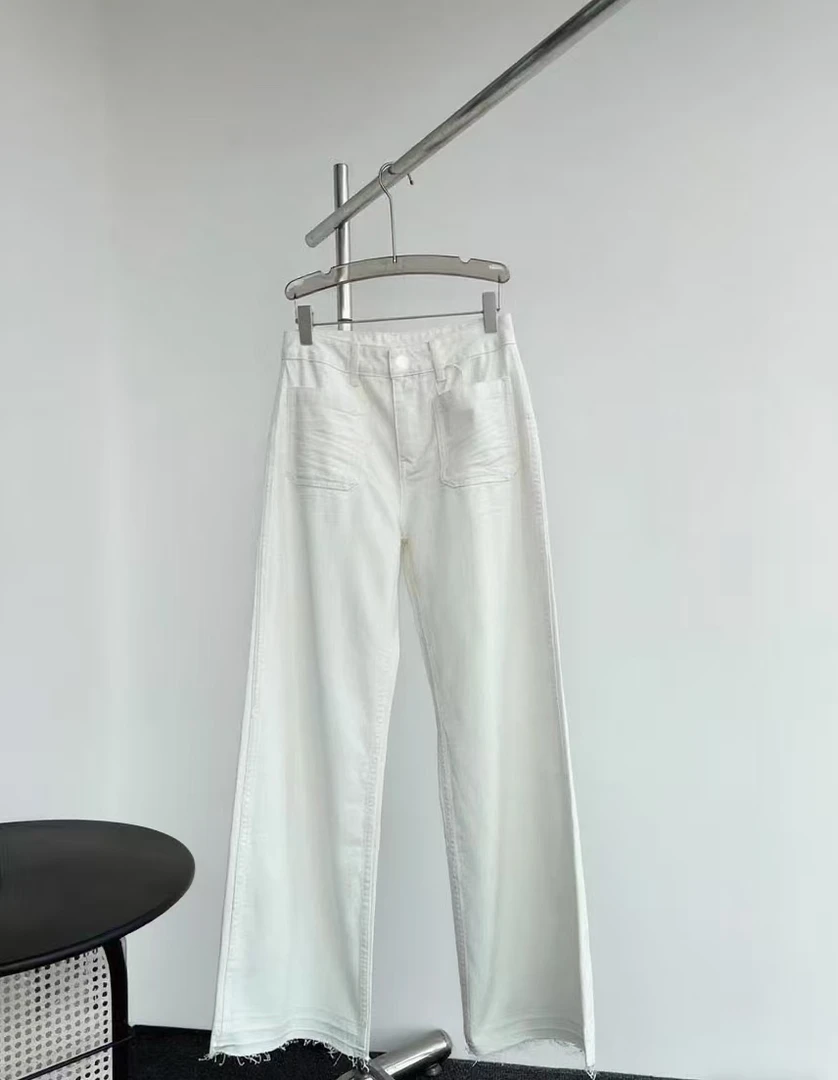 D6002~神雕侠侣~白色长裤