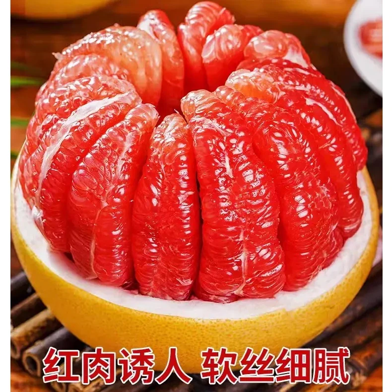 顺丰快递中秋好物中秋礼盒现摘红心琯溪蜜柚头茬新鲜水果皮薄多汁