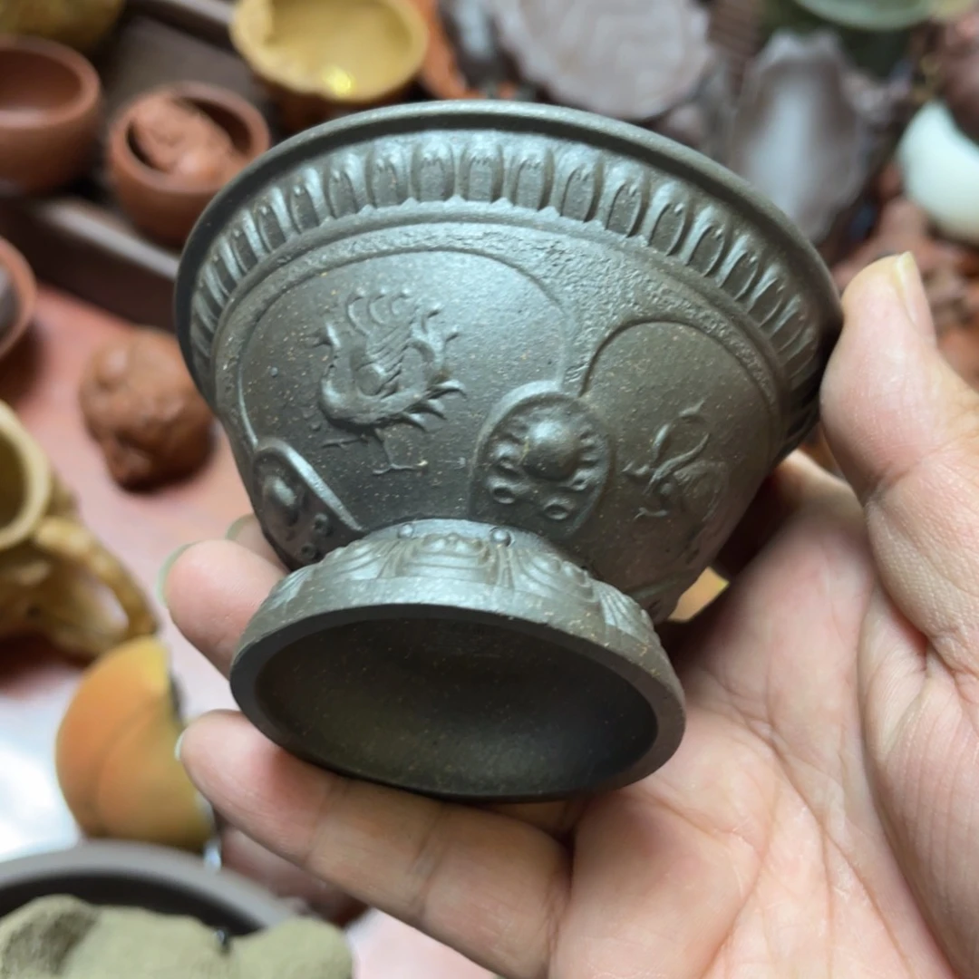 紫砂茶宠紫砂瑕疵