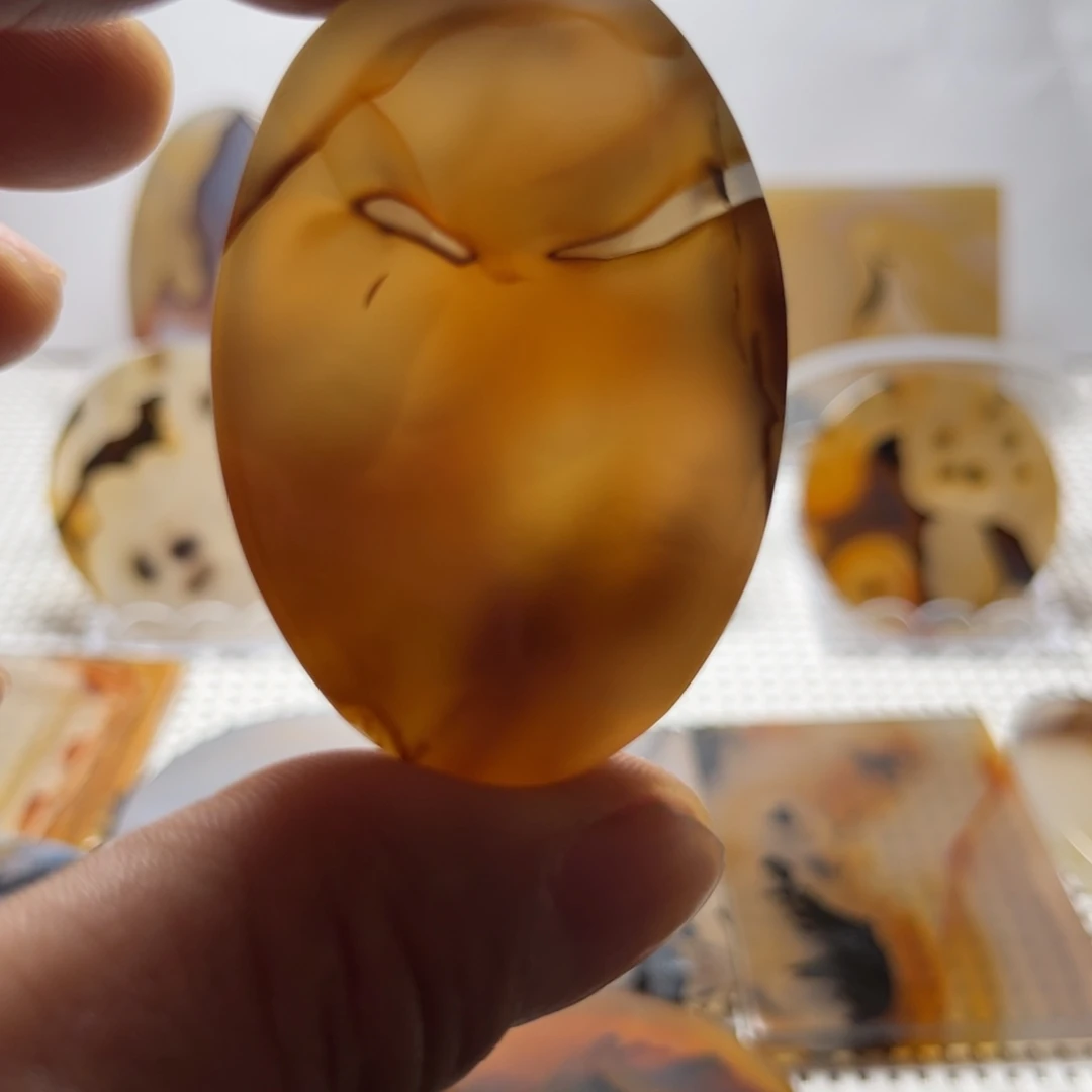 玛瑙/玉髓未镶嵌吊坠(不含链)