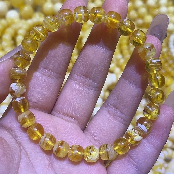 未镶嵌蜜蜡珠宝奇石7.6m