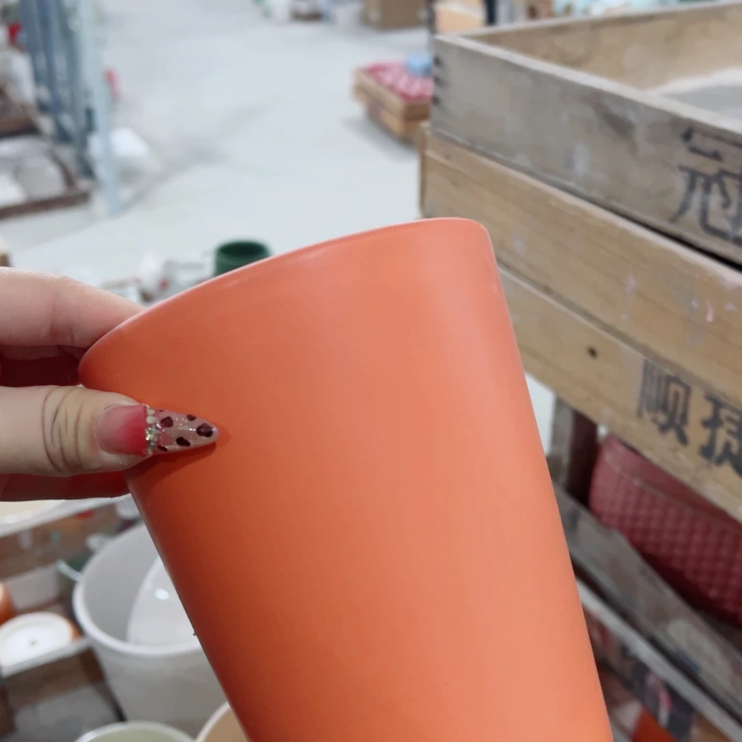 有孔，陶瓷花盆满10米包邮发货