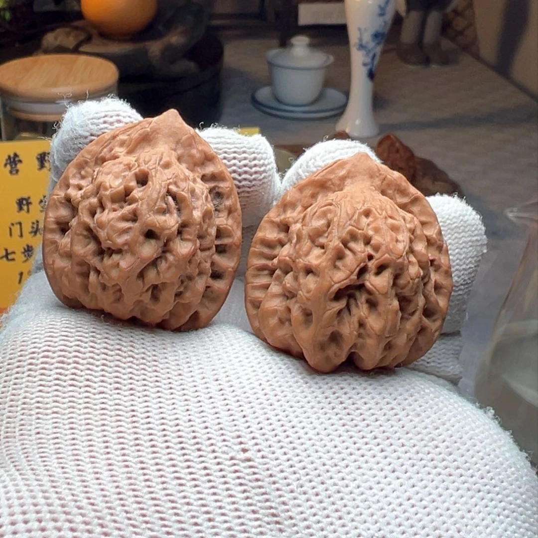 文玩核桃吊坠独*兽佛肚4206