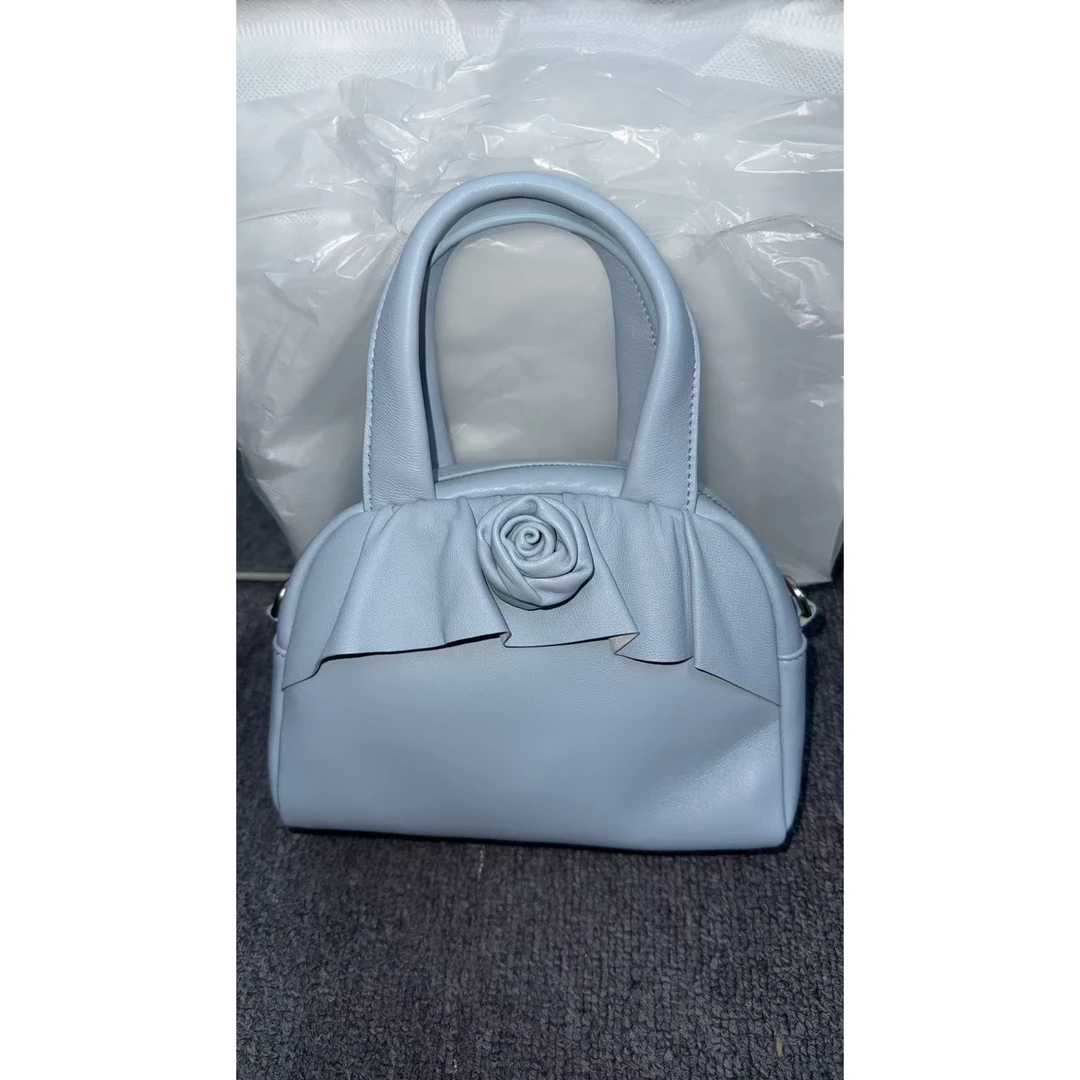 617蓝色【孤品微瑕】新款时尚轻奢百搭气质女包