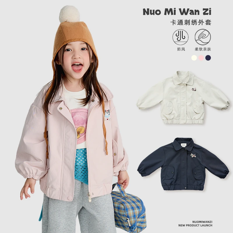 【美式巴恩】街头结合复古校园的巴恩风小夹克 （秋款）WZJ-25512