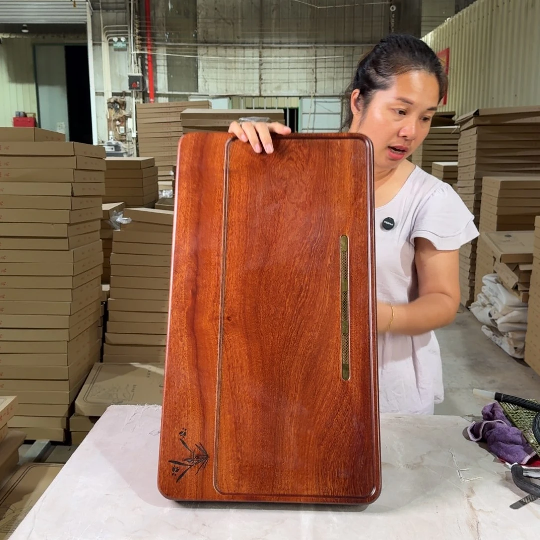 花梨木茶盘61*34尺寸