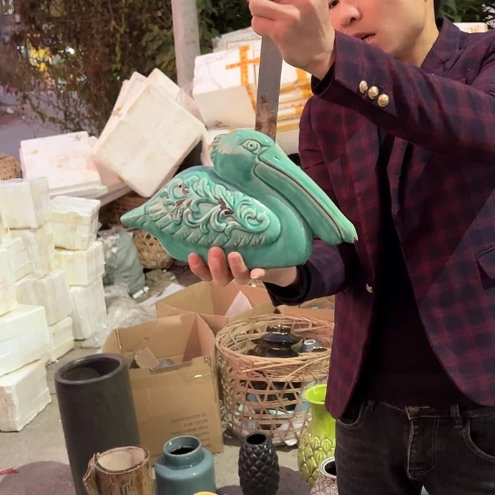 瓶高度18厘米长度35厘米微瑕捡漏