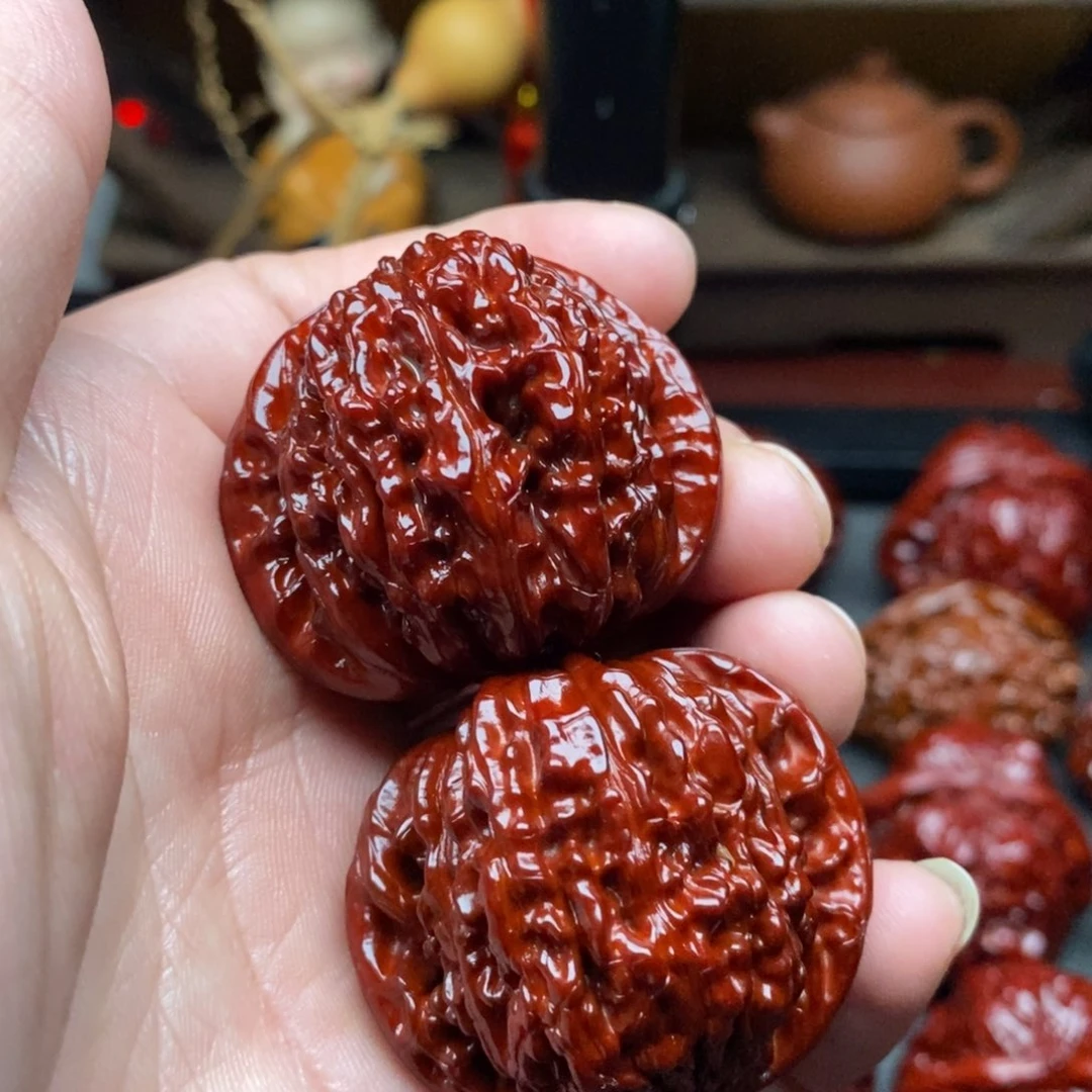 吊坠文玩核桃40四座楼