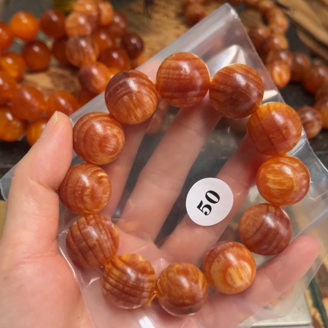 手串/手链松木（琥珀木）2.0规格50号