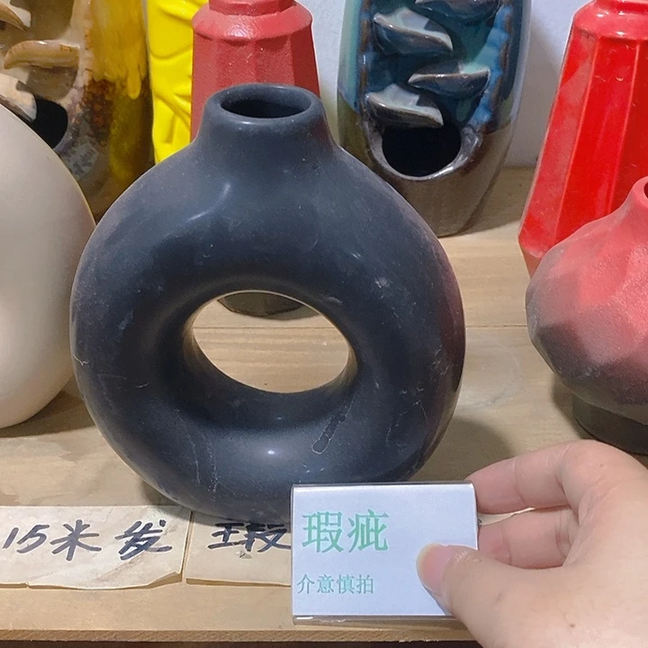 摆件水培瑕疵盆无孔不打孔