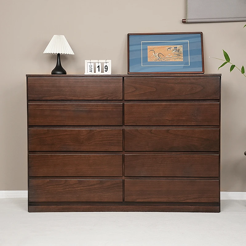 【十斗柜】实木十斗柜十斗橱柜网红家具实用（高100cm长140cm深40cm）
