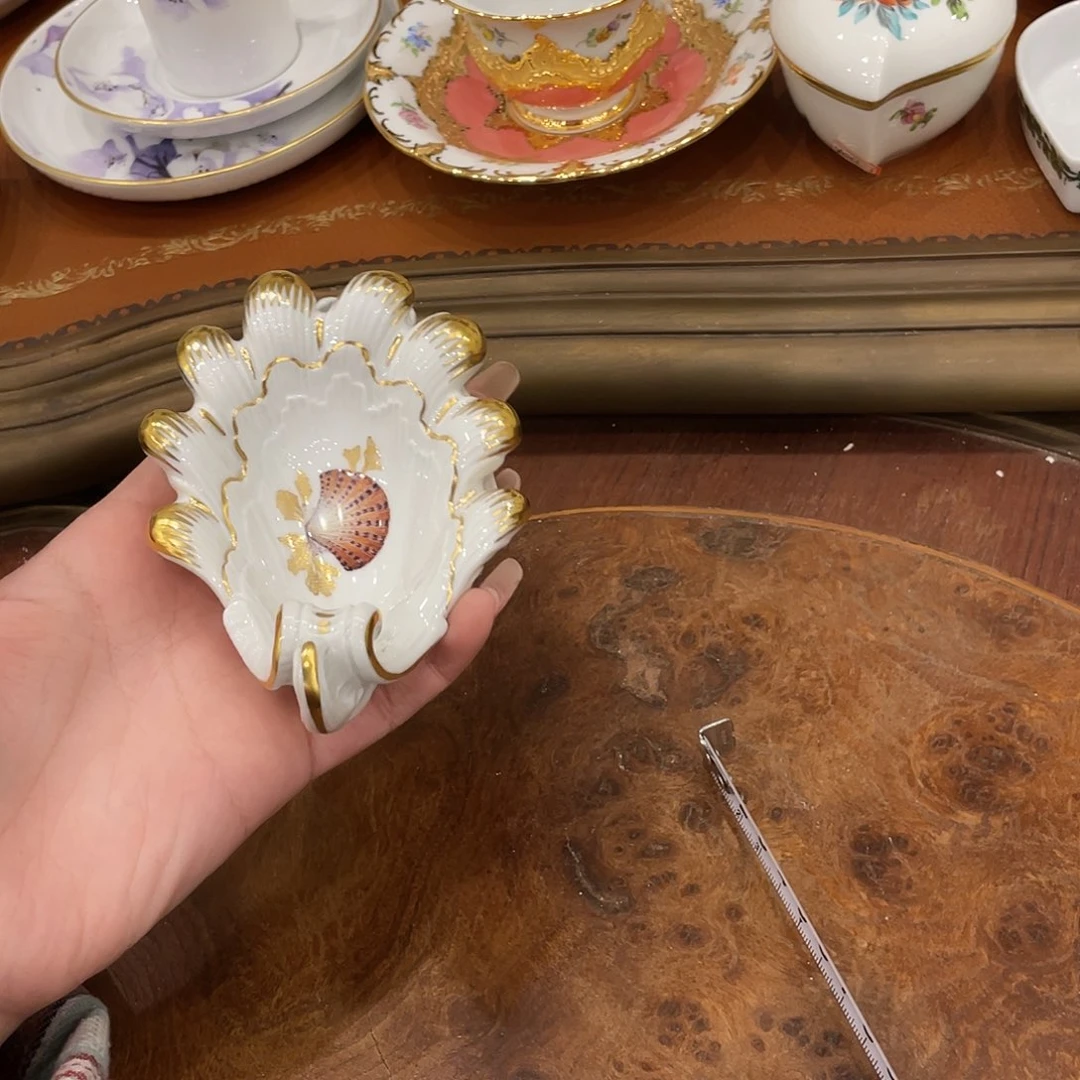 瓷片中古一等调料碟