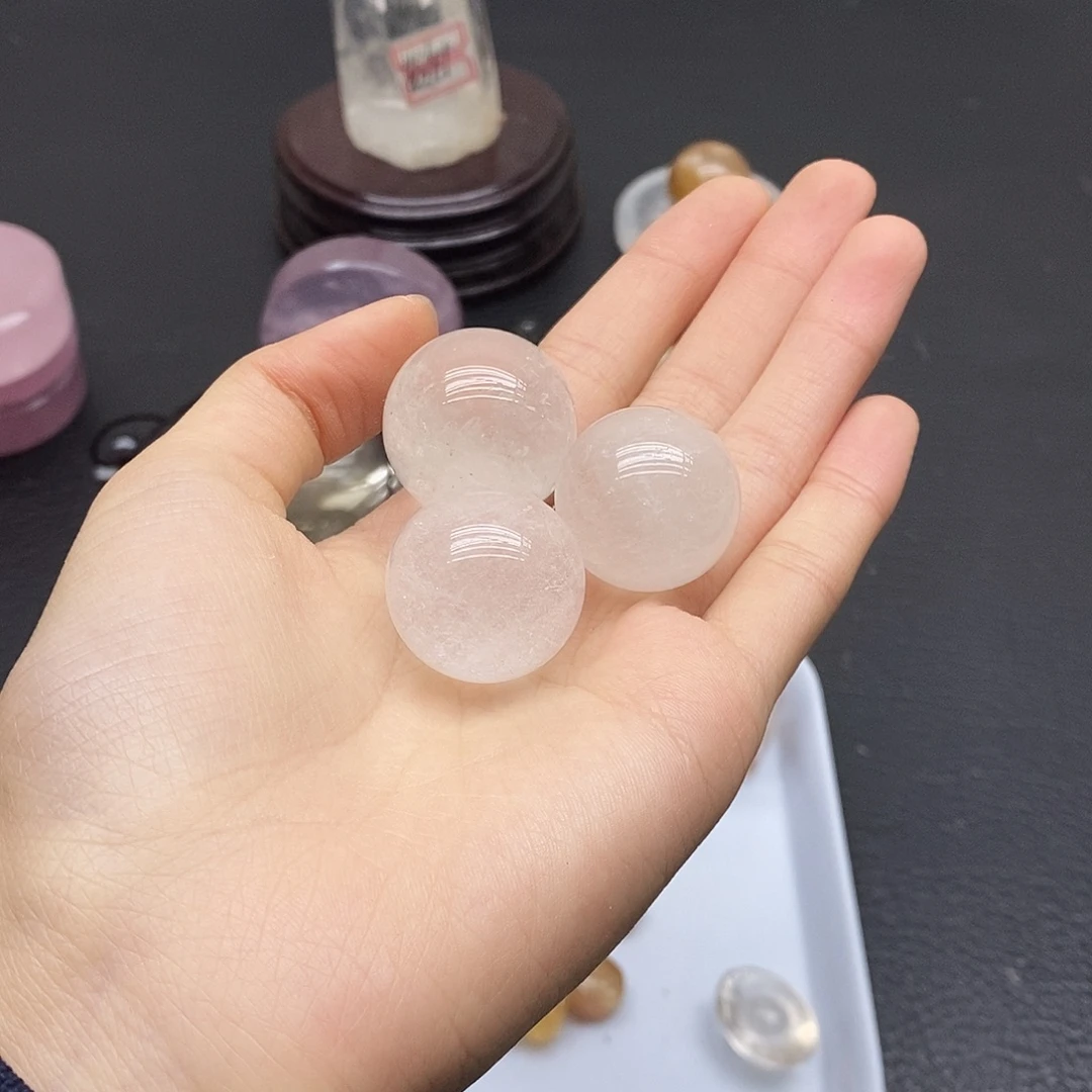 未镶嵌水晶珠宝半成品256水晶石