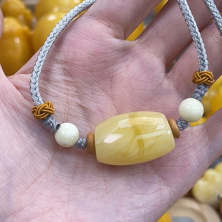 琥珀未镶嵌珠宝奇石琥珀蜜蜡J40