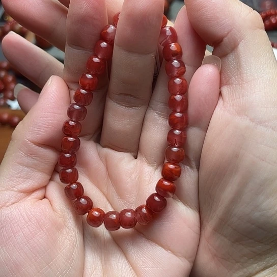 未镶嵌手串7多样性发南红玛瑙