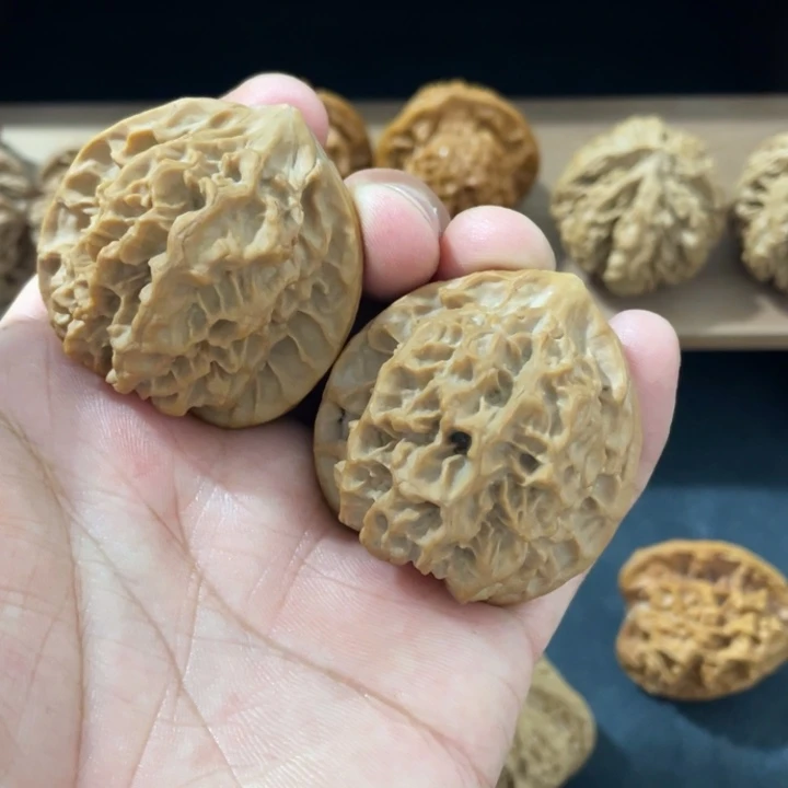 树脂制品秦岭老王核桃帽子