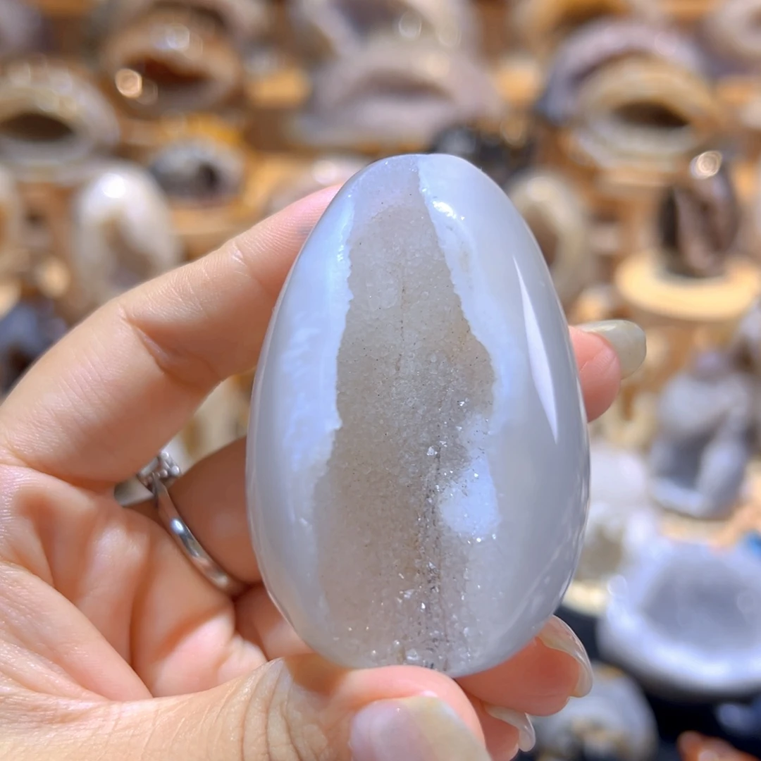 未镶嵌水晶大型摆件（非配饰）白水晶龙蛋