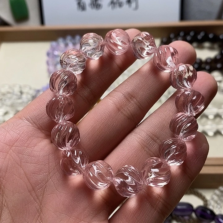 非金属卡12mm粉盈石