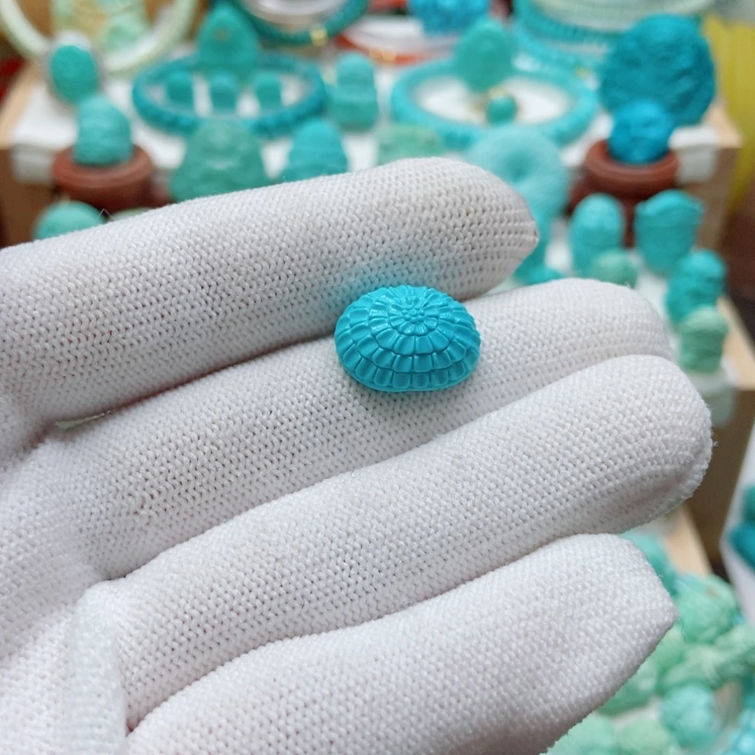 绿松石未镶嵌戒面