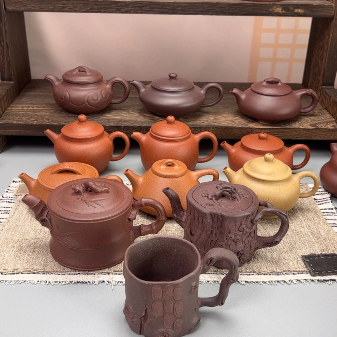 D***y紫砂茶宠花器套组