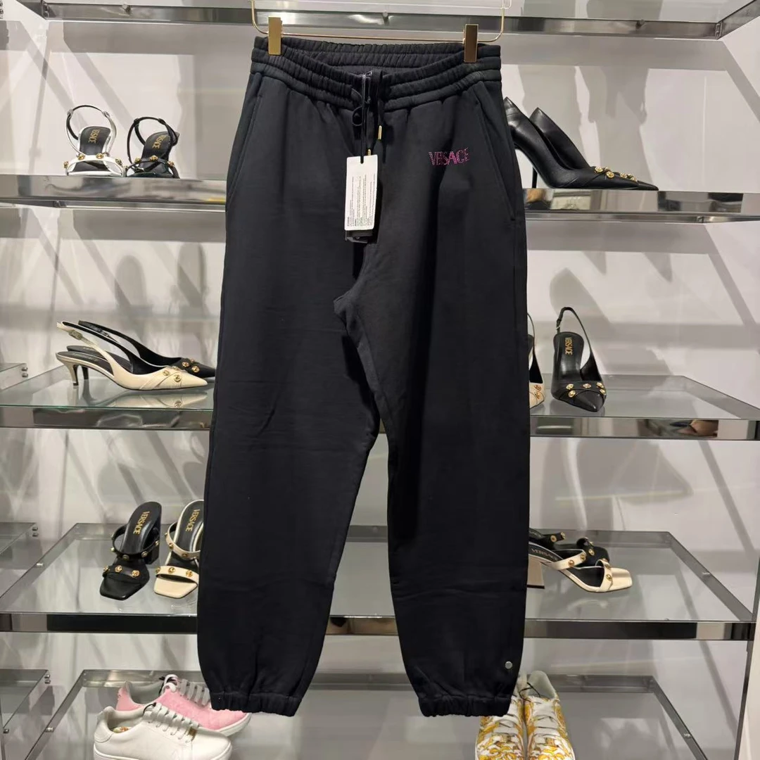 全新未使用 VERSACE/范思哲 女裤休闲运动卫裤