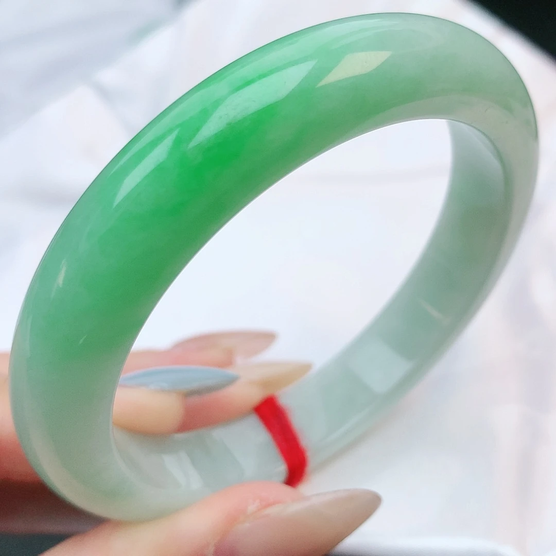 未镶嵌手镯翡翠57圈口882923