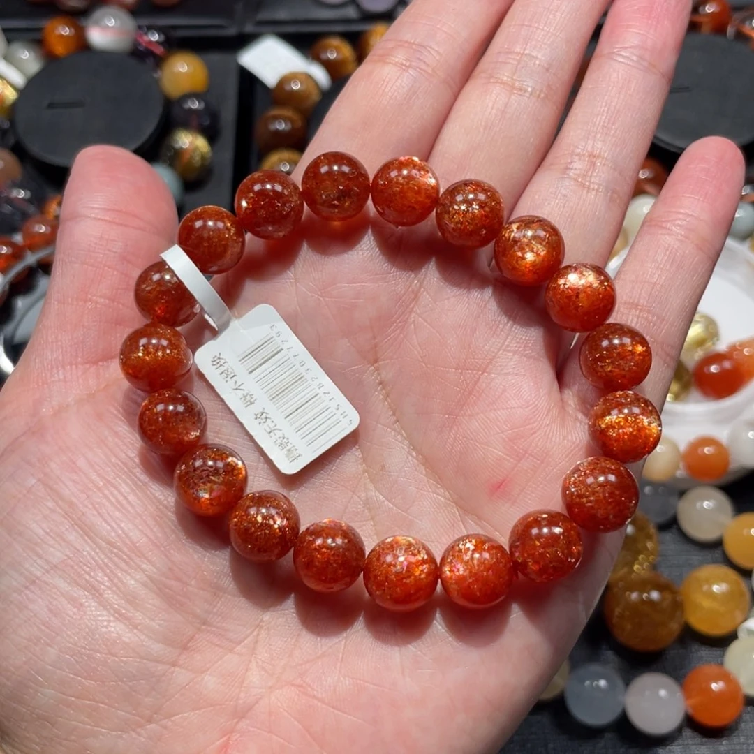 未镶嵌手链日光石金太阳10.5mm