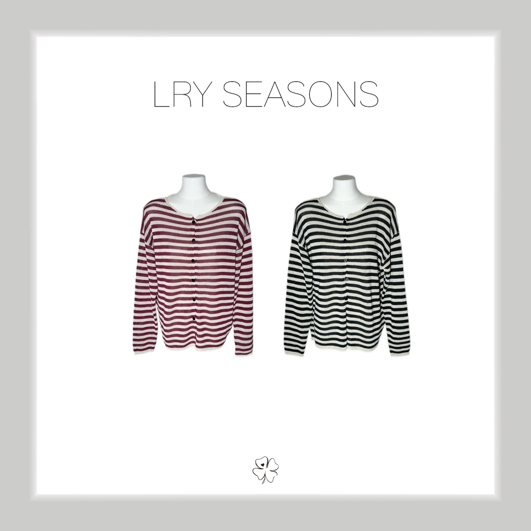 LRY SEASONS |圆领薄款条纹衫25186